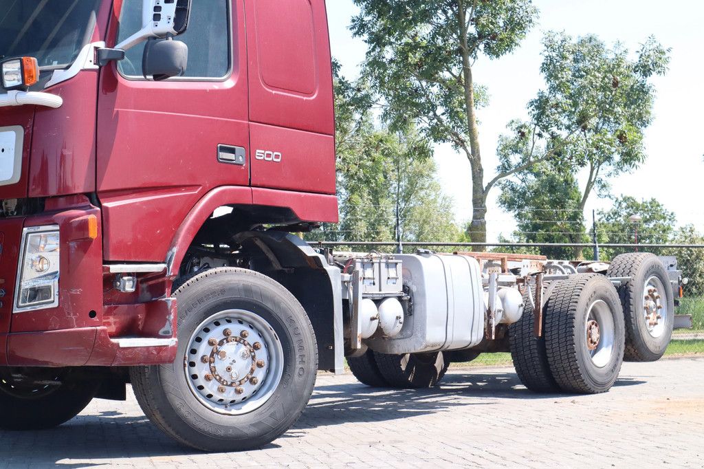 Volvo FM 460 4X4+1 CHASSIS EURO 3 FULL STEEL SUSPENSION (6X4)