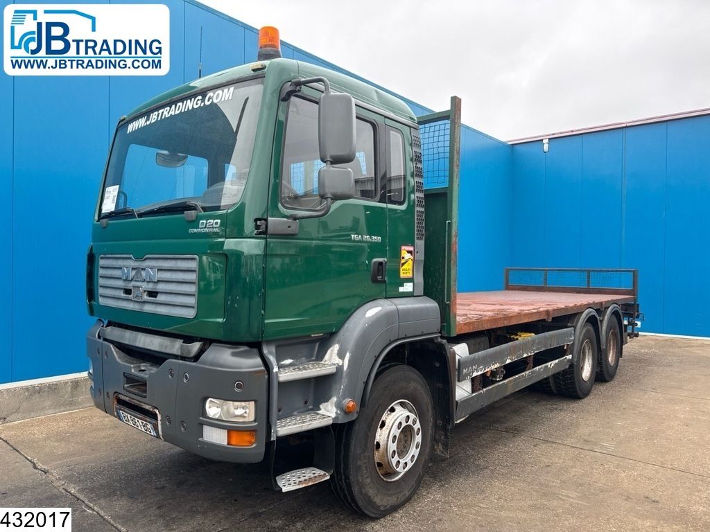 MAN TGA 26 350 6x4, Manual gearbox, Steel suspension