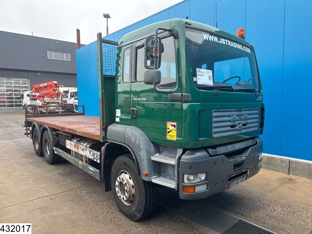 MAN TGA 26 350 6x4, Manual gearbox, Steel suspension