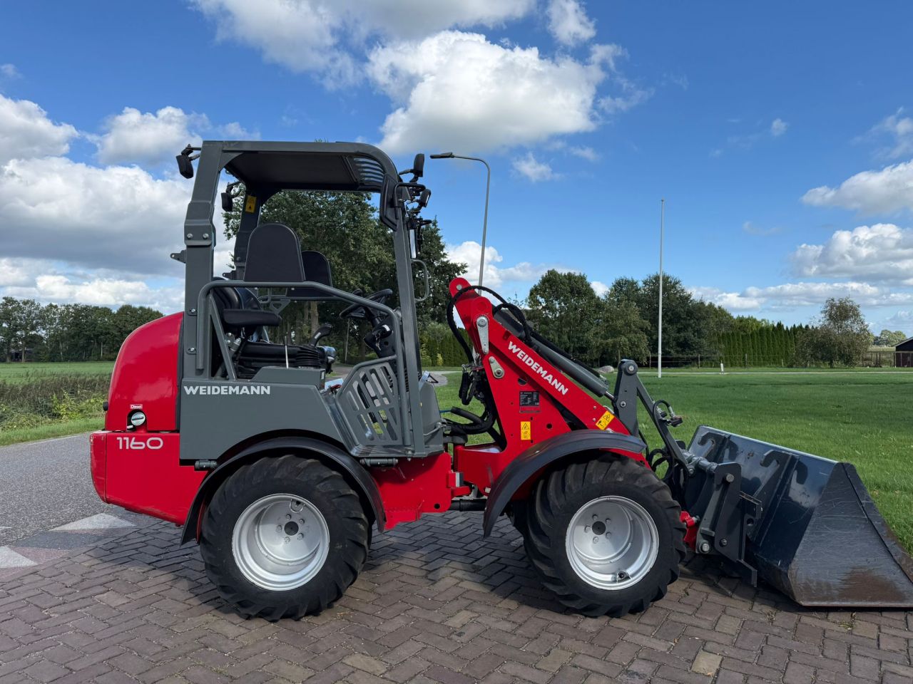 Mooie jong gebruikte Weidemann 1160 special