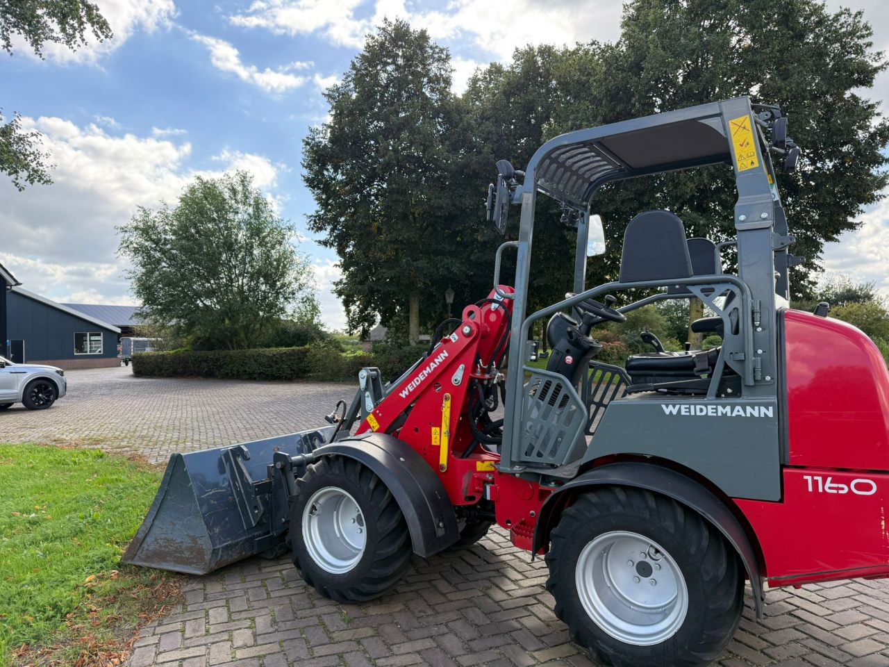 Mooie jong gebruikte Weidemann 1160 special