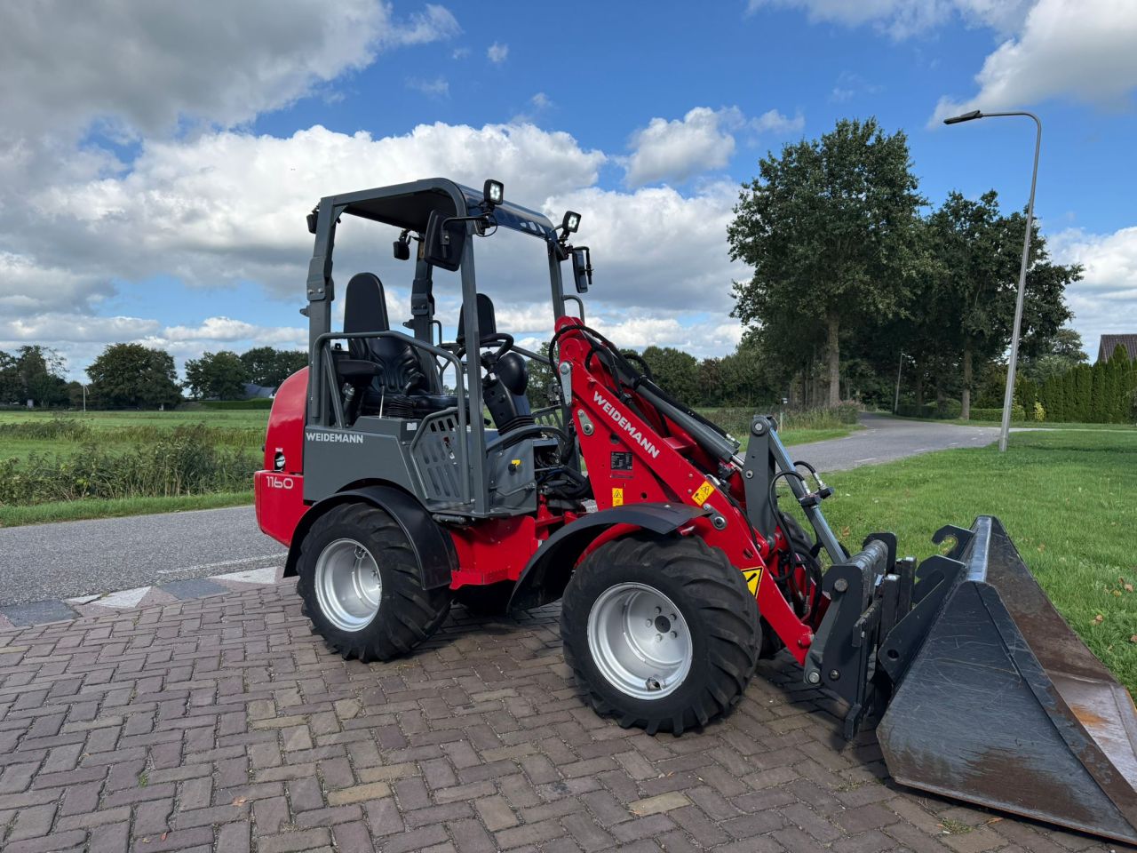 Mooie jong gebruikte Weidemann 1160 special