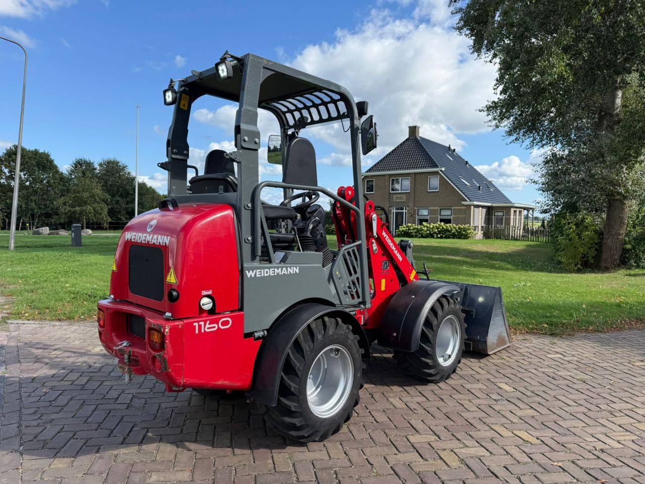 Mooie jong gebruikte Weidemann 1160 special