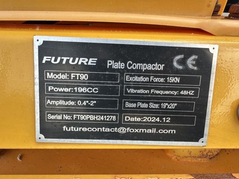 2024 Future FT90 Rüttelplatte (unbenutzt)