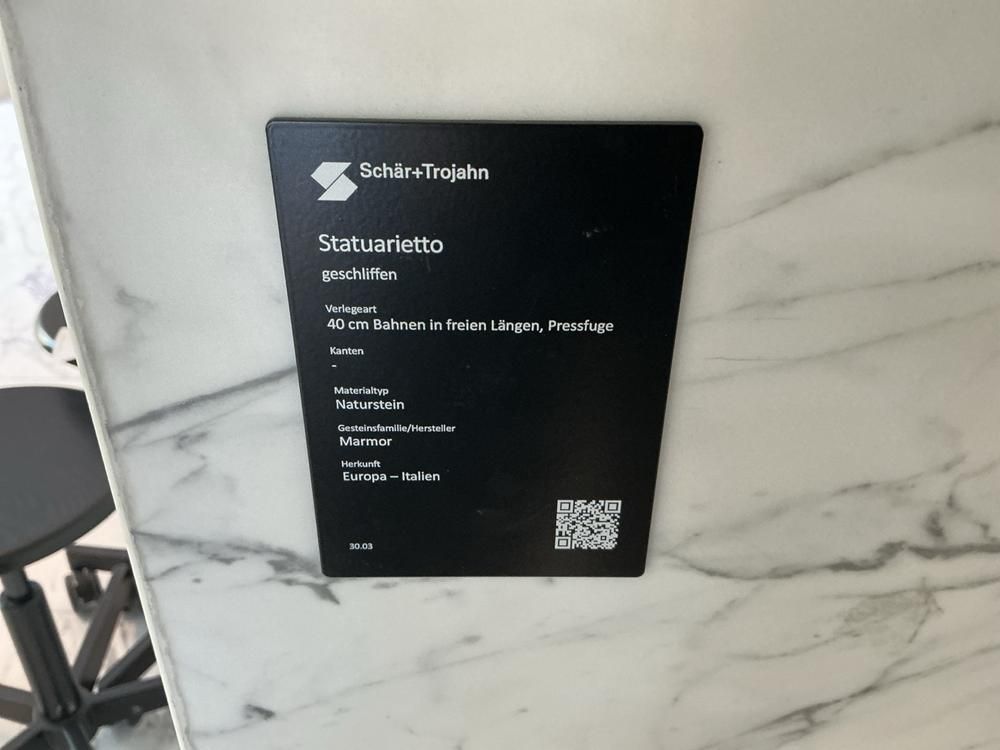 Reception counter
