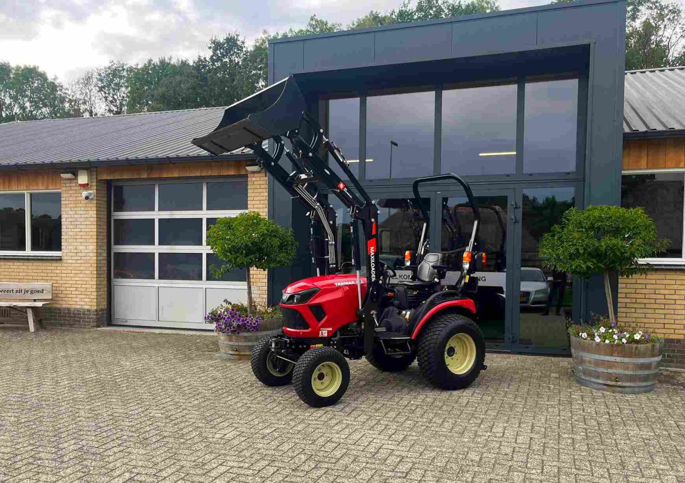 2024 Yanmar SA 424, 30 pk met 550 kg voorlader als nieuw!