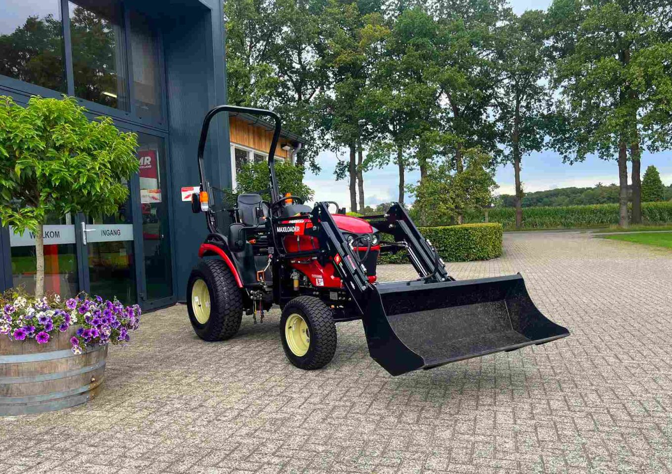 2024 Yanmar SA 424, 30 pk met 550 kg voorlader als nieuw!