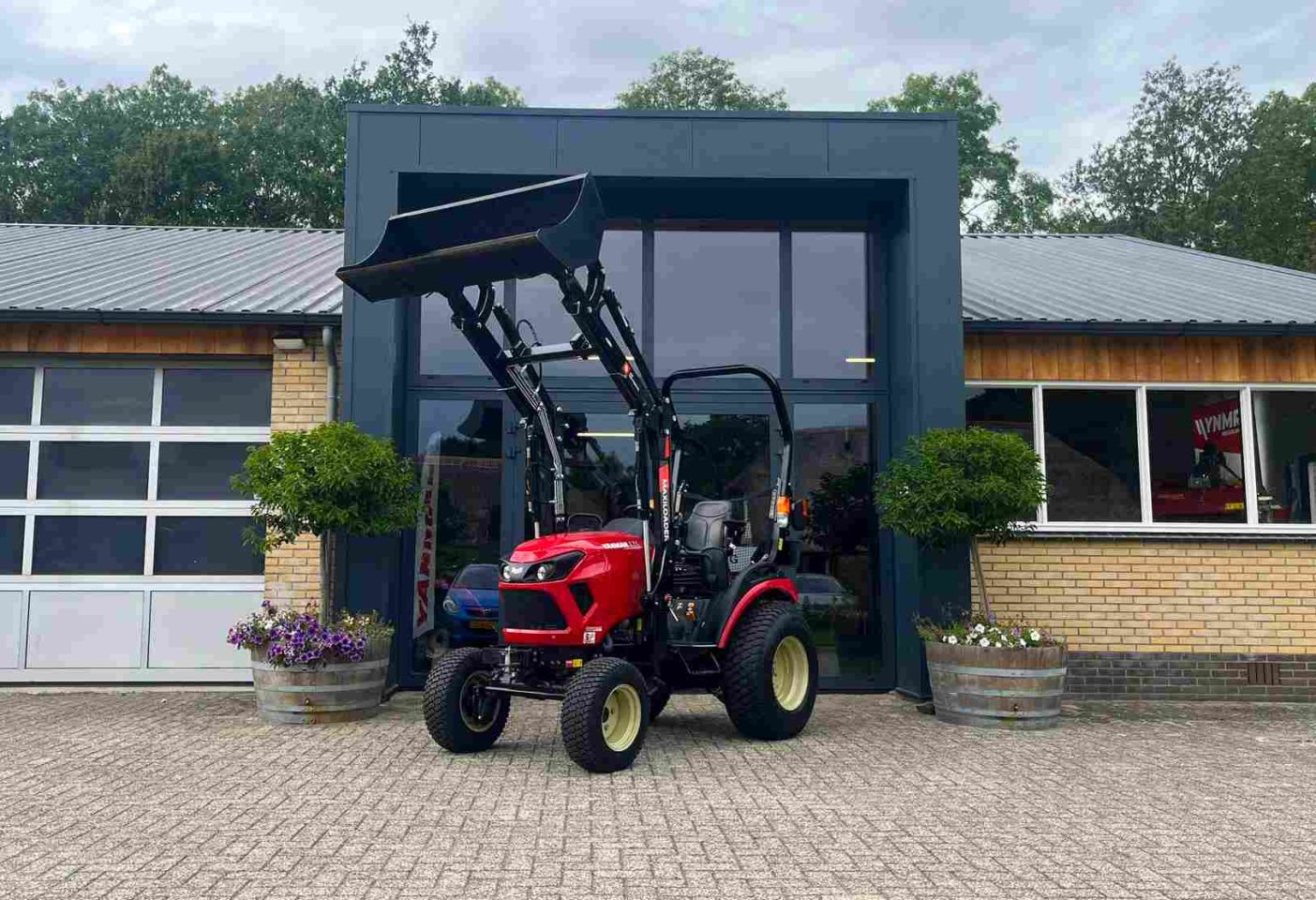 2024 Yanmar SA 424, 30 pk met 550 kg voorlader als nieuw!
