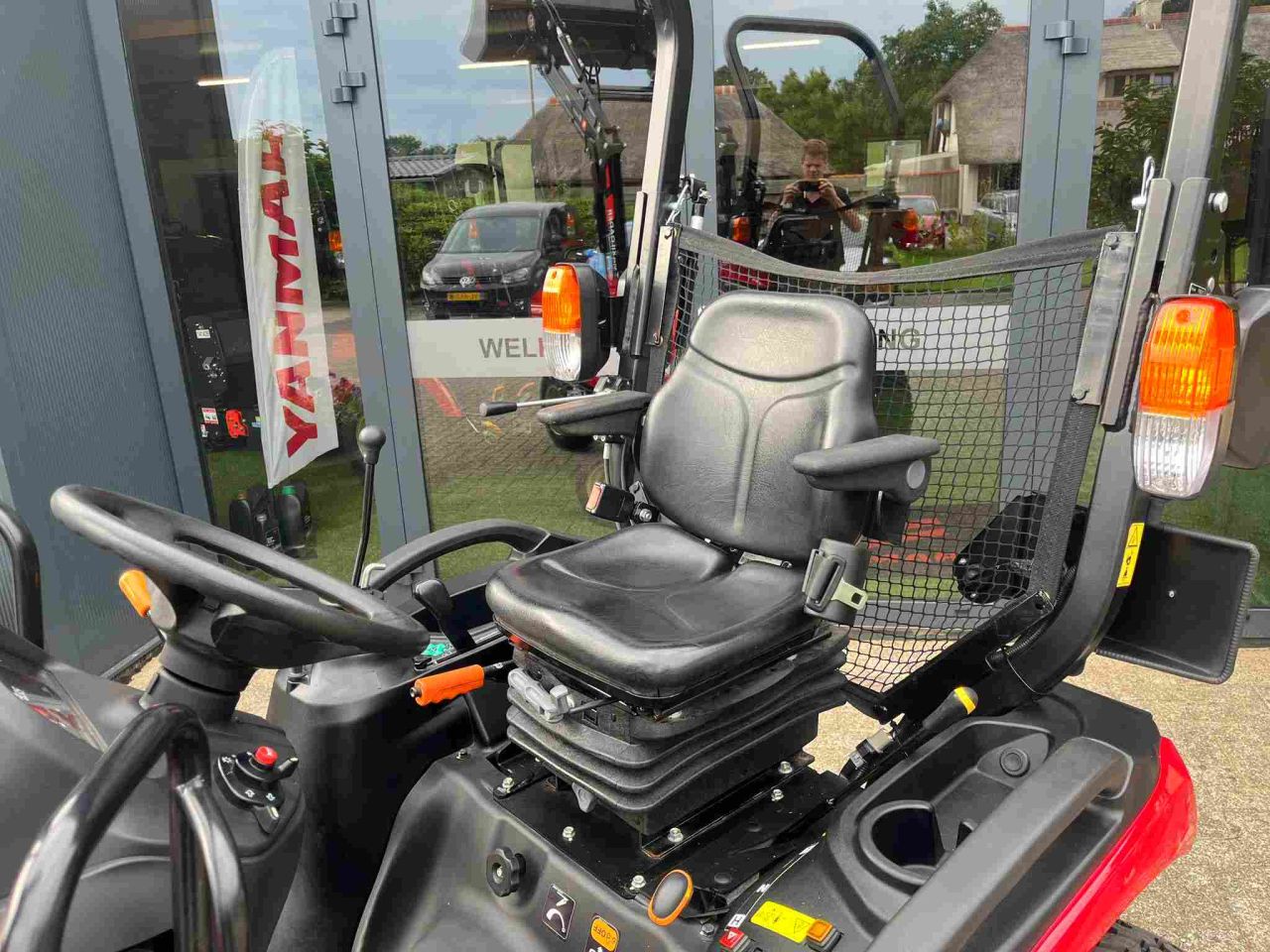 2024 Yanmar SA 424, 30 pk met 550 kg voorlader als nieuw!