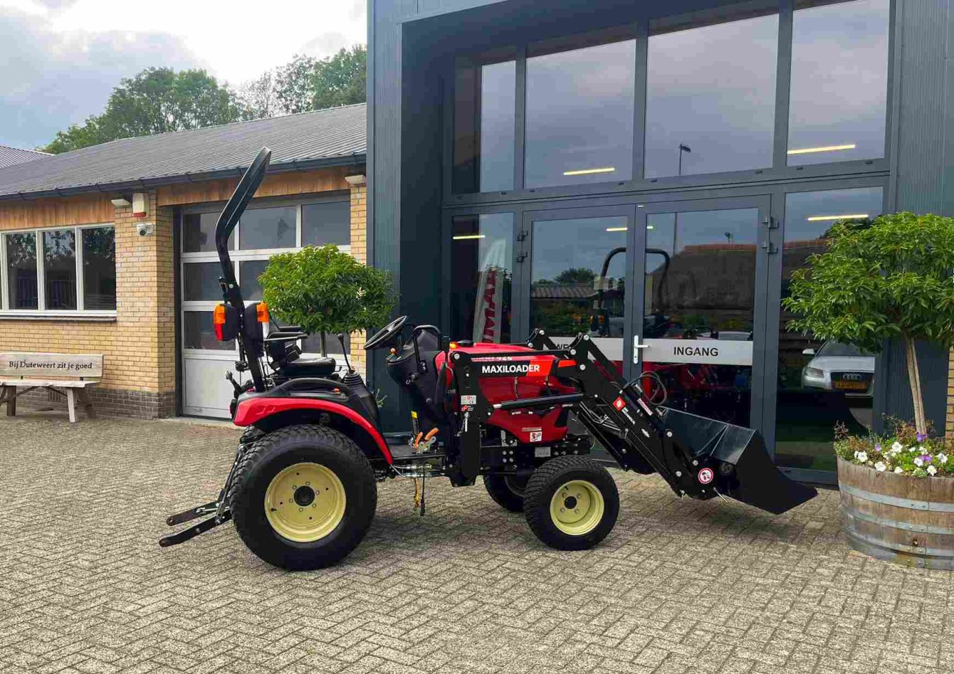 2024 Yanmar SA 424, 30 pk met 550 kg voorlader als nieuw!