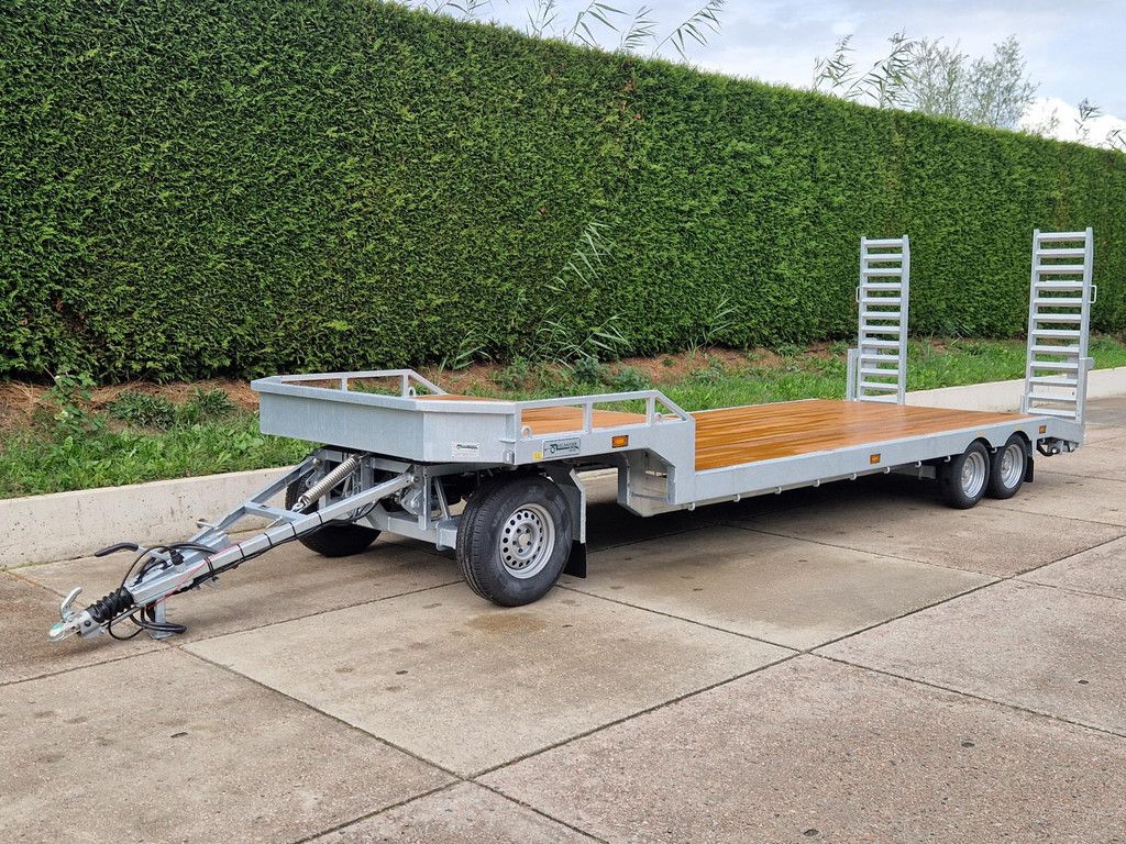 Veldhuizen P56-3 3,5-tons Semi-dieplader ahw met luchtremmen 5,0 m.