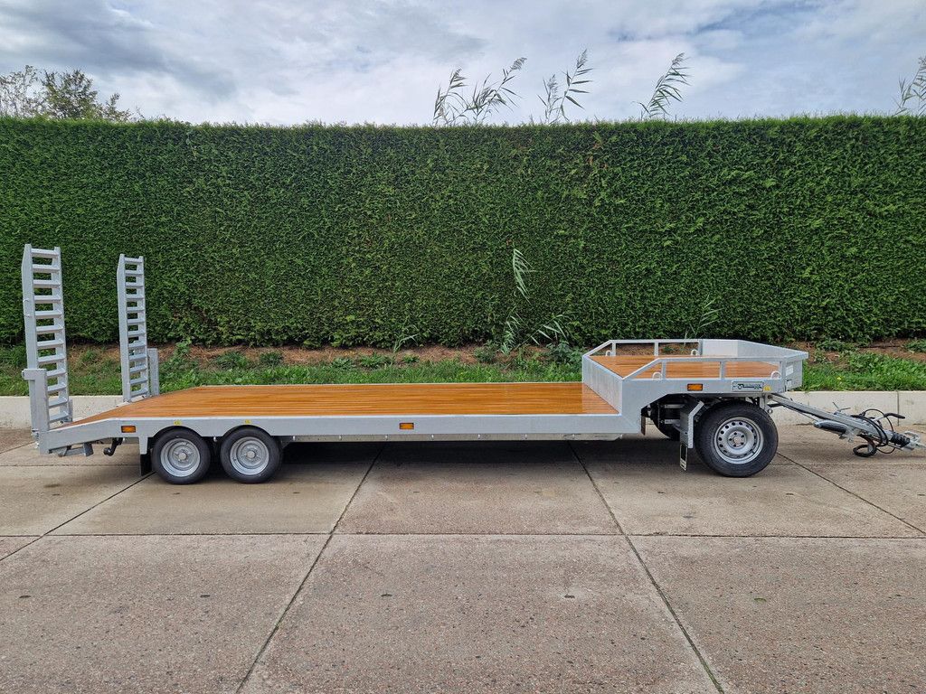 Veldhuizen P56-3 3,5-tons Semi-dieplader ahw met luchtremmen 5,0 m.