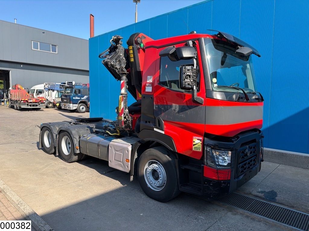 Renault C 440 6x4, EURO 6, PTO, Palfinger