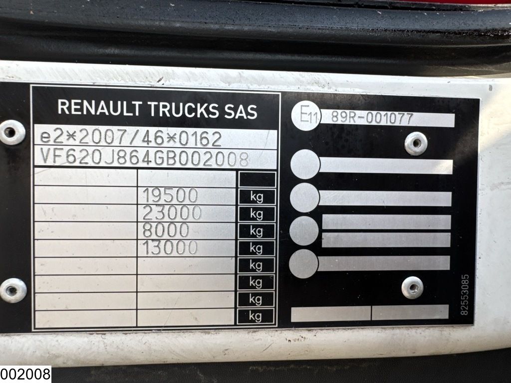 Renault D Wide 320 EURO 6, MBB Palfinger, Beverage truck