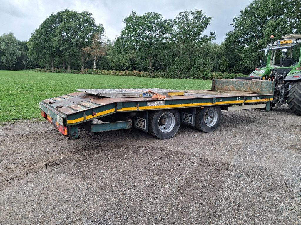 Gheysen en Verpoort 19 ton oprijwagen/dieplader