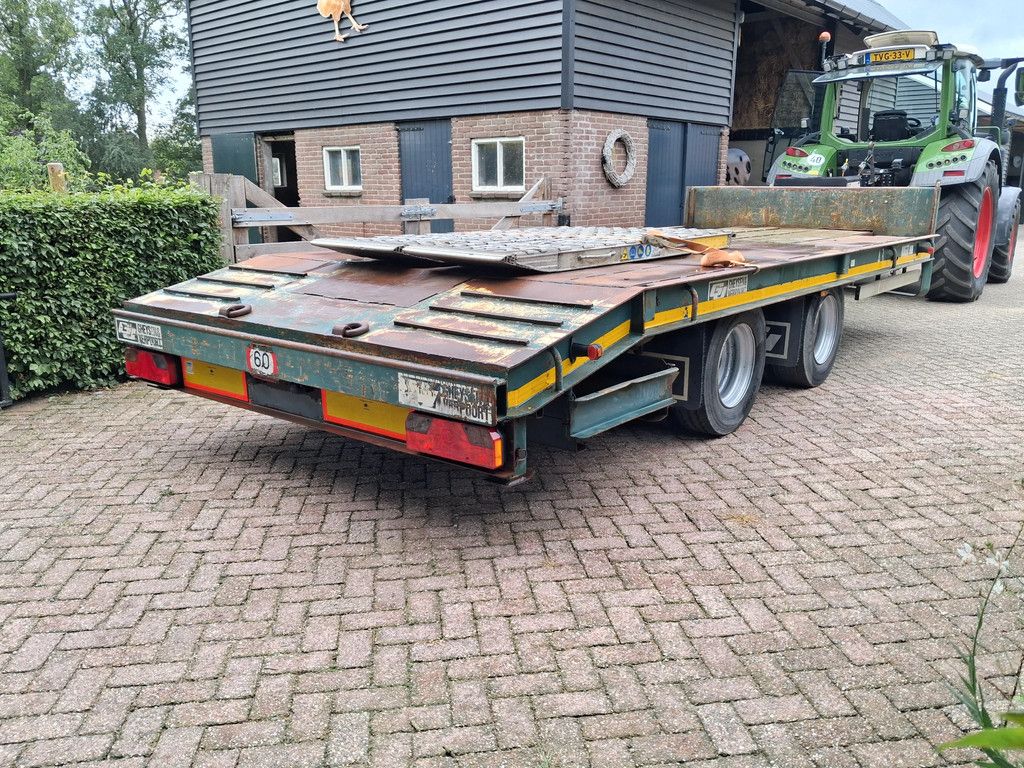 Gheysen en Verpoort 19 ton oprijwagen/dieplader