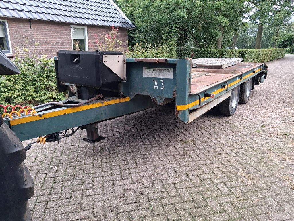 Gheysen en Verpoort 19 ton oprijwagen/dieplader