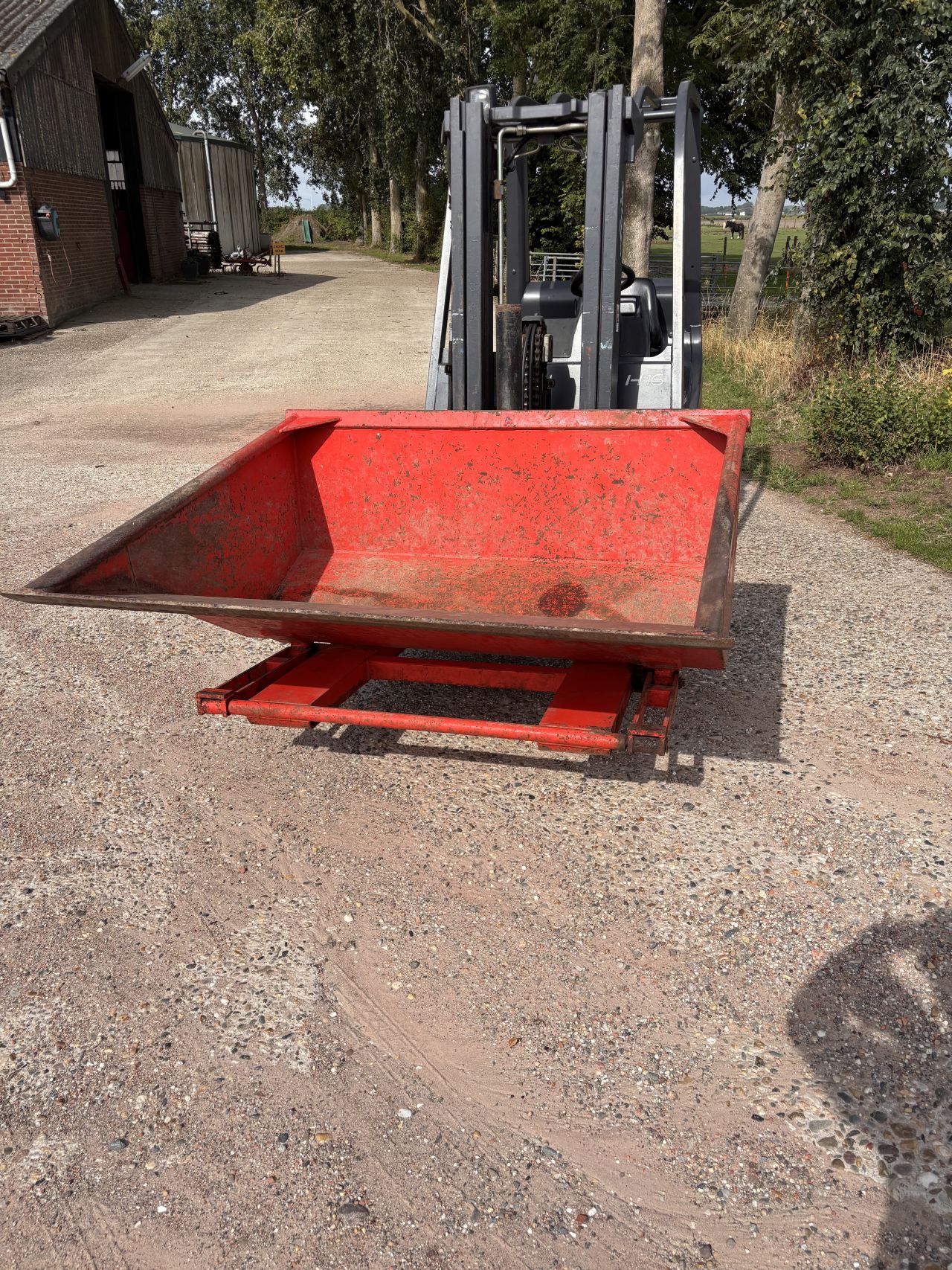 Wifo schepbak 150cm hydraulisch