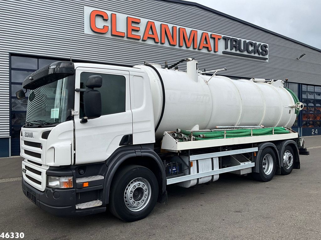 Scania P 360 Koks Saug/Spul 12m³