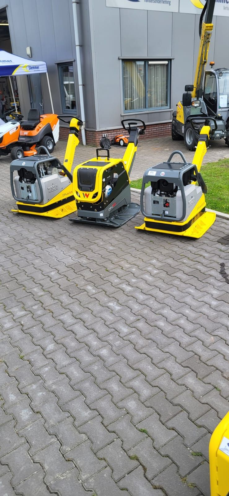 Te koop: 2 Wacker Neuson Trilplaten Professionele kwaliteit