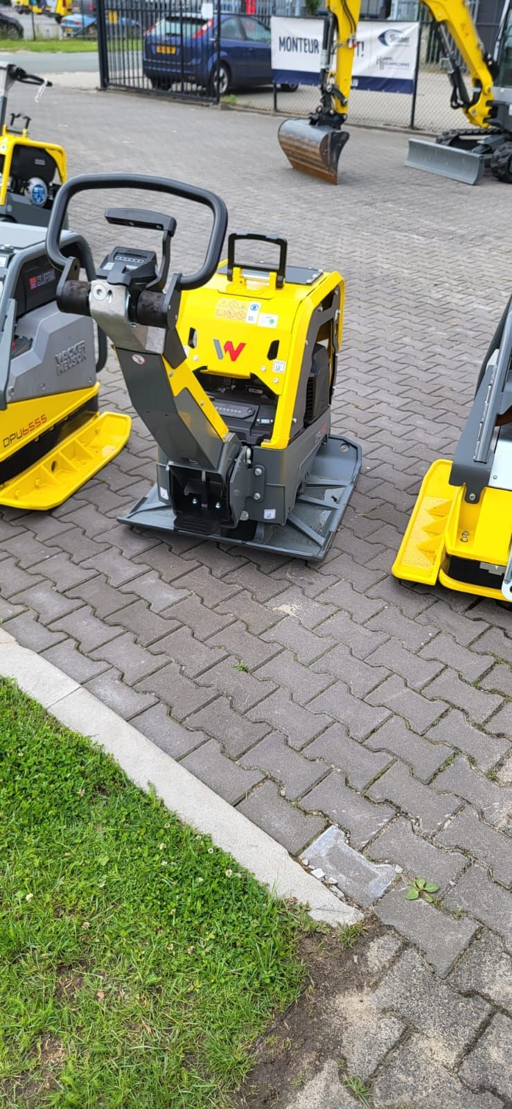 Te koop: 2 Wacker Neuson Trilplaten Professionele kwaliteit