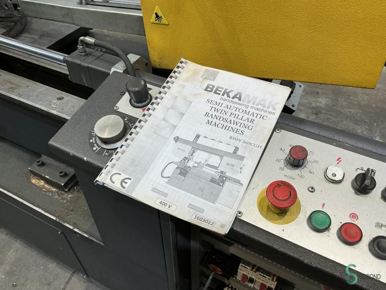 Bandsägemaschinen Beka-mak BMSY 700x360 CGH 2016