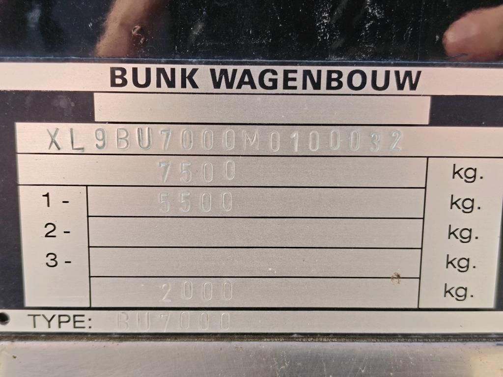 Be-combi BUNK 7000 BE-Oplegger / Verkoopwagen / pop-up store / Showroomtrailer / Airco / Webasto / Clayton