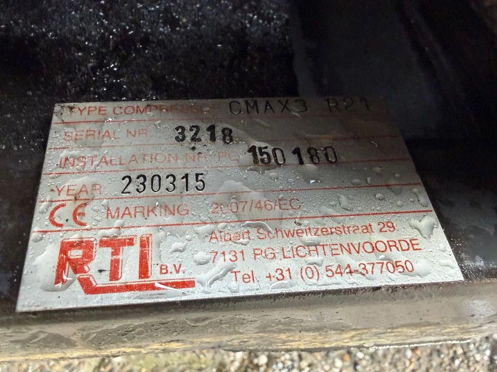 Scania S450 RTI CompressorStandairco Alcoa Retarder