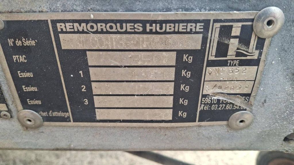 Machine transporter Hubiere CNT 352 3500kg