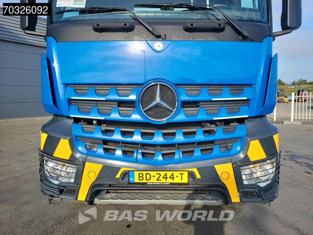 Mercedes Arocs 3245 8X4 HIAB XR26Z56 containersystem Steel Suspension Big-Axle Retarder Euro 6
