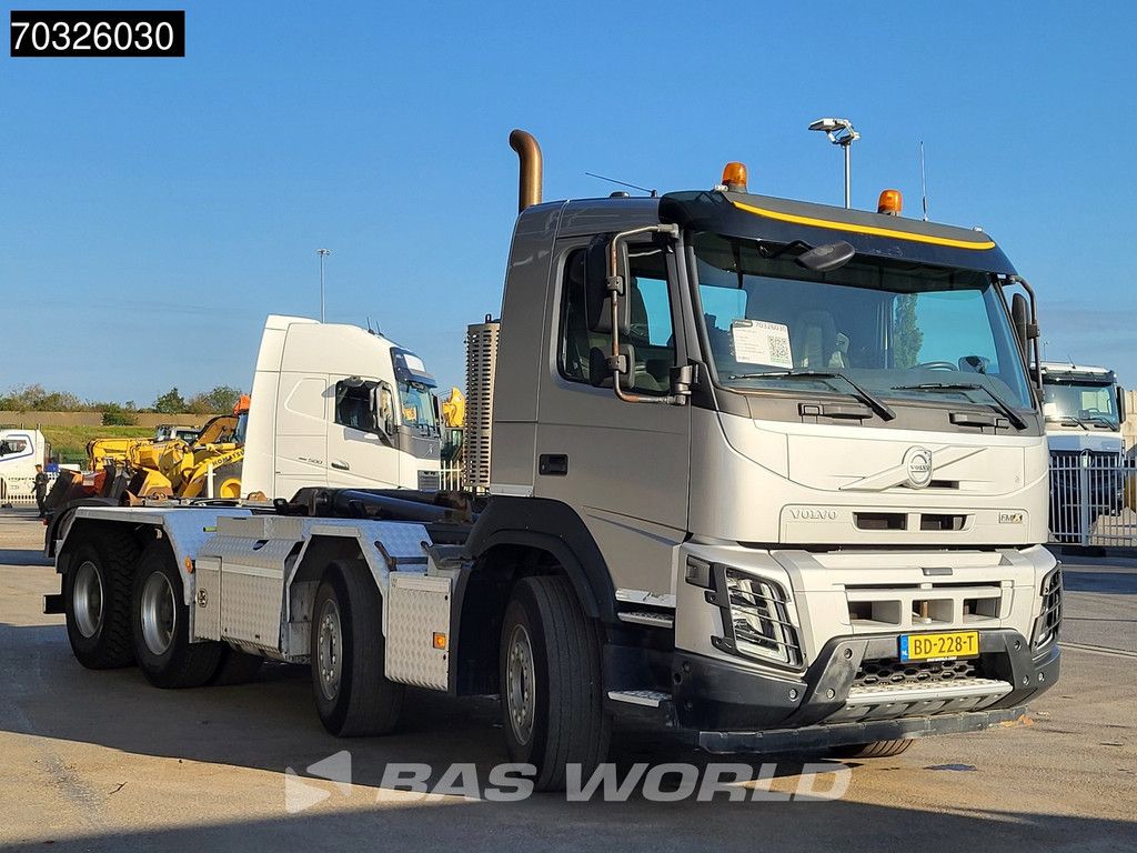 Volvo FMX 460 8X4 HIAB XR21Z59 Containers system Big-Axle Automatic VEB+ Euro 6
