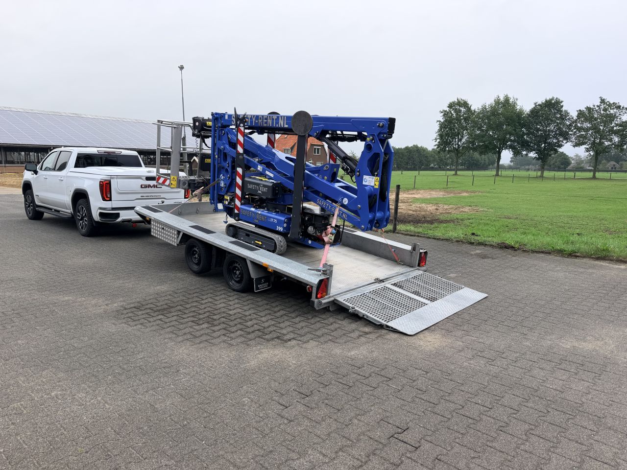 Hapert machine transporter