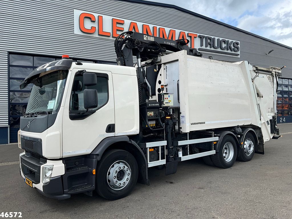 Volvo FE 280 Euro 6 Hiab 21 Tonmeter laadkraan