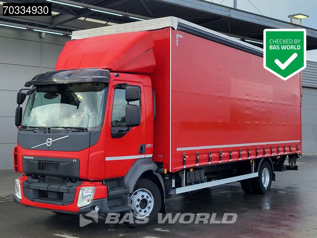 Volvo FL 280 4X2 16tonner Curtainsides 1500kg Ladebordwand Automatic Euro 6