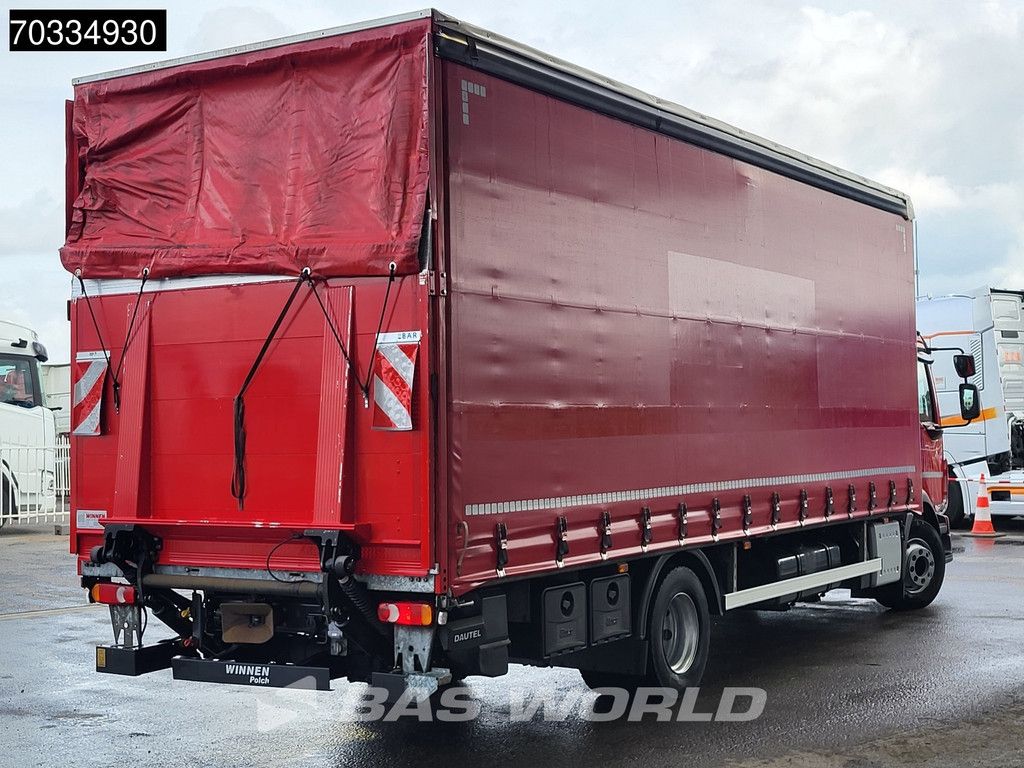Volvo FL 280 4X2 16tonner Curtainsides 1500kg Ladebordwand Automatic Euro 6