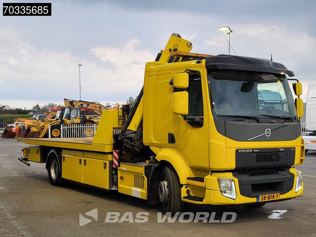 Volvo FL 280 4X2 Recovery truck Abschleppwagen FASSI F190ATXP.14 Crane Kran Winch Euro 6