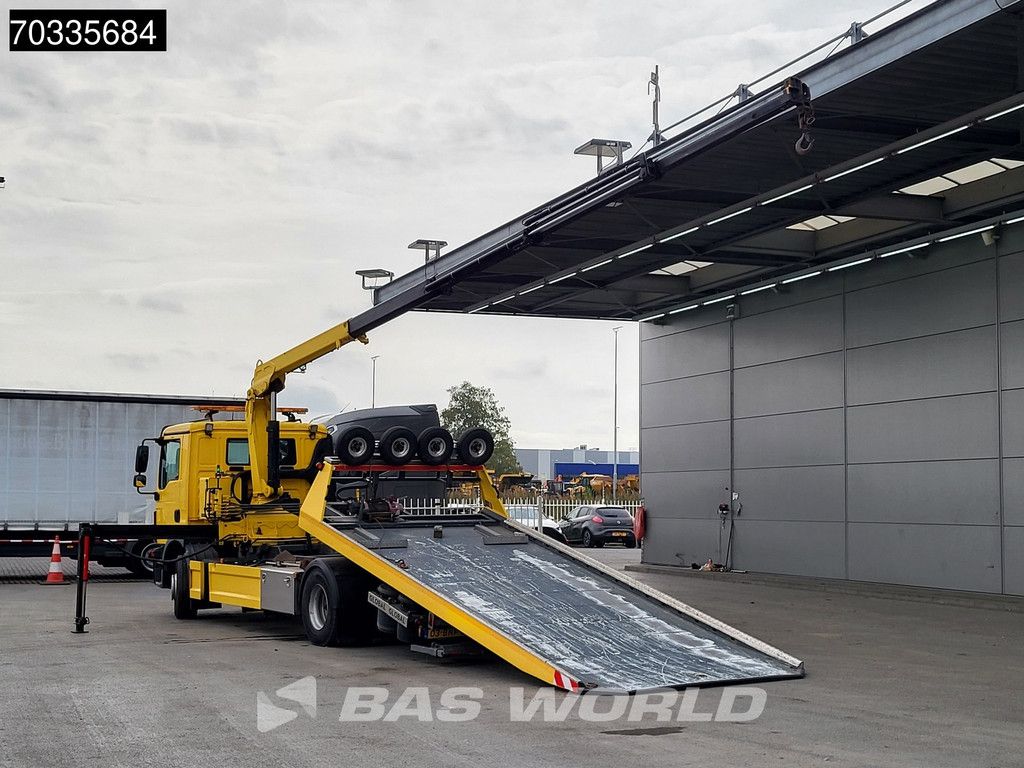 MAN TGM 15.290 4X2 Abschleppwagen Recovery truck Winch MKG HMK 131 T Crane Euro 6