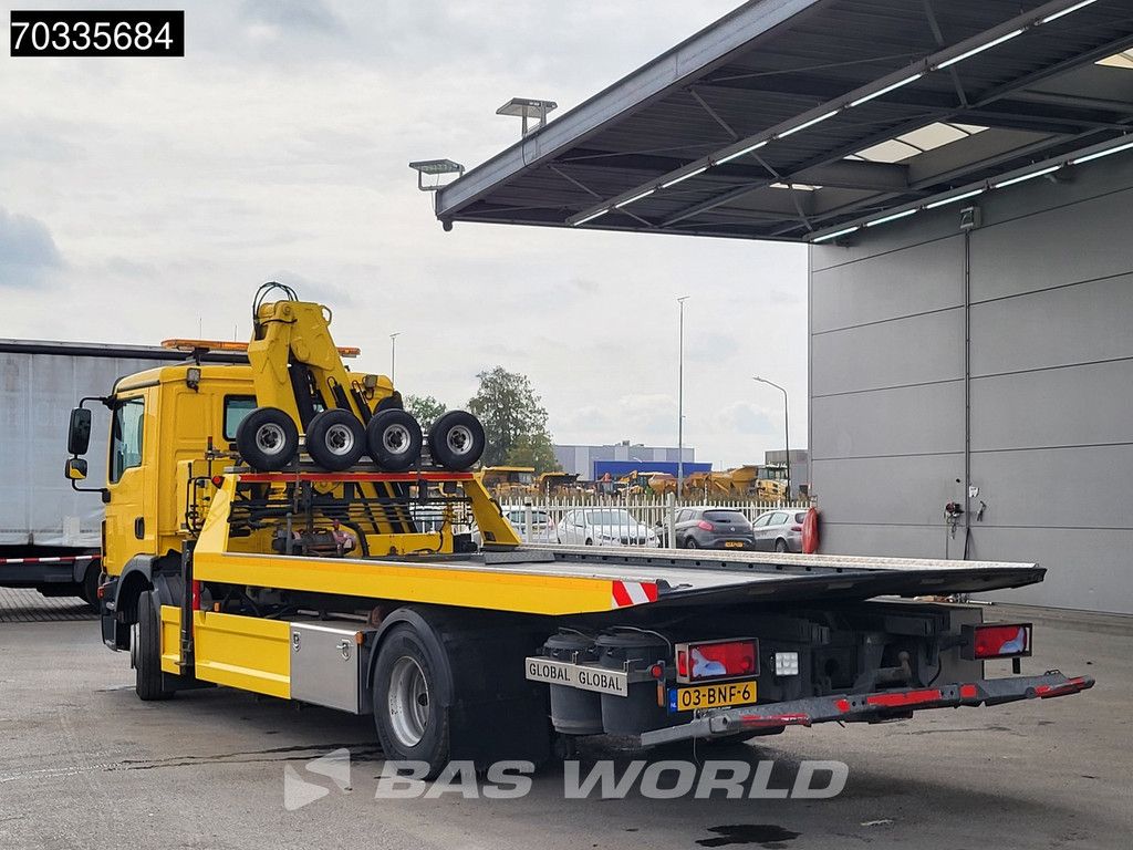 MAN TGM 15.290 4X2 Abschleppwagen Recovery truck Winch MKG HMK 131 T Crane Euro 6
