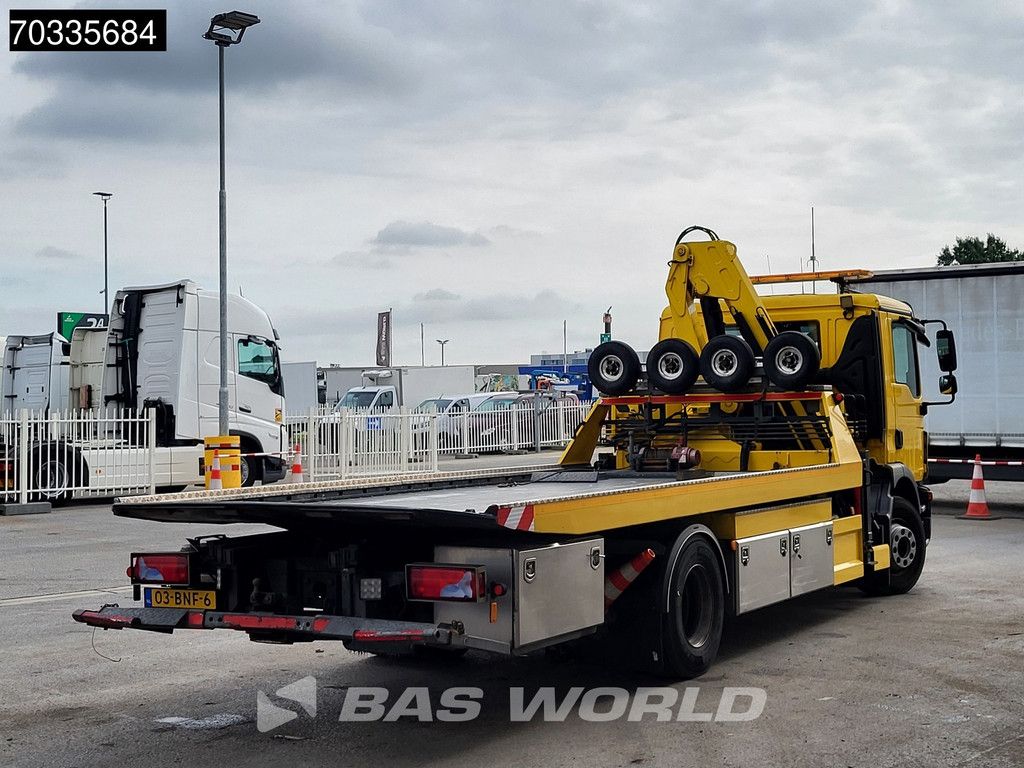MAN TGM 15.290 4X2 Abschleppwagen Recovery truck Winch MKG HMK 131 T Crane Euro 6