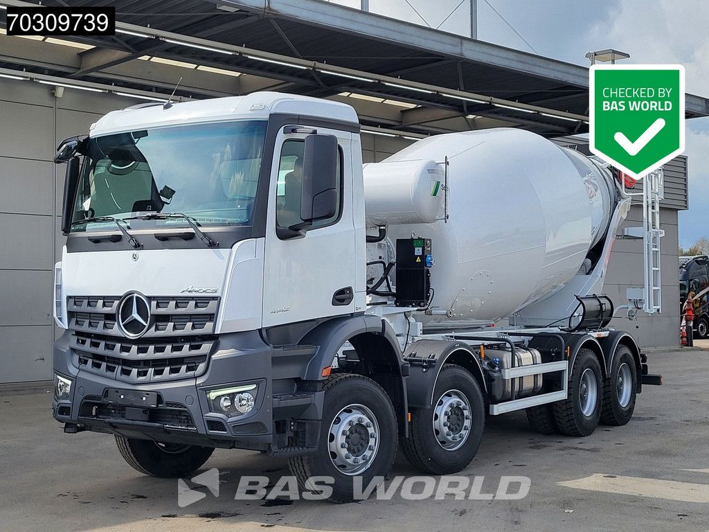 Mercedes Arocs 4142 8X4 NEW! 12m3 Stetter Mixer Steelsuspension Big-Axle Euro 6