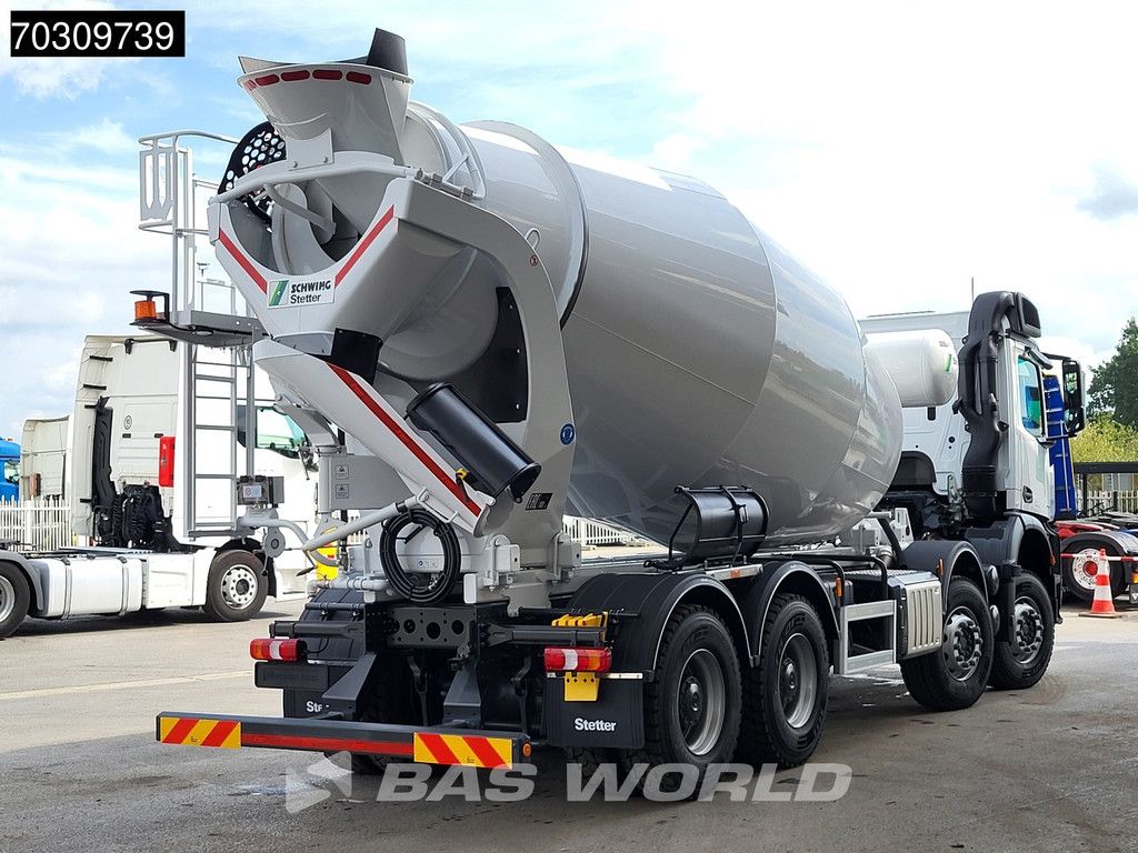 Mercedes Arocs 4142 8X4 NEW! 12m3 Stetter Mixer Steelsuspension Big-Axle Euro 6