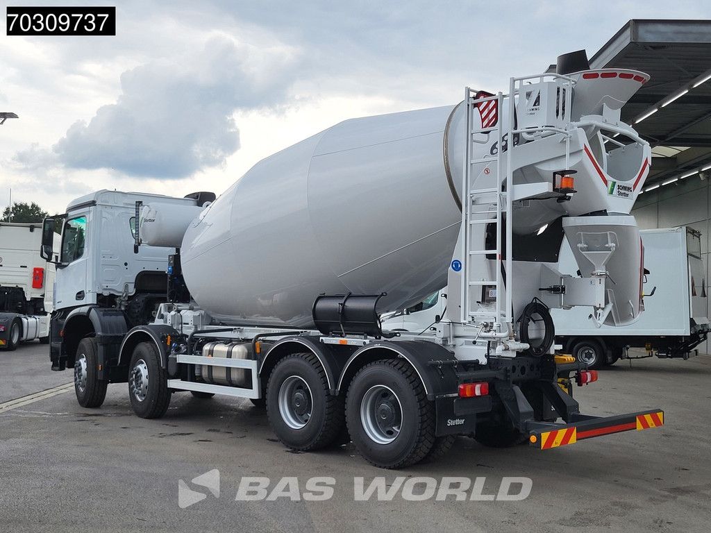 Mercedes Arocs 4142 8X4 NEW! 12m3 Stetter Mixer Steelsuspension Big-Axle Euro 6