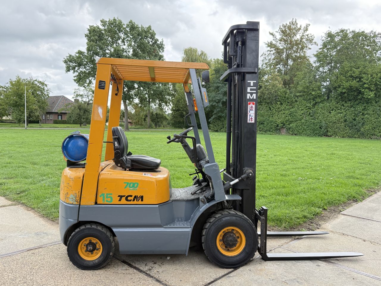 TCM 1800KG LPG heftruck luchtbanden 3e functie automaat
