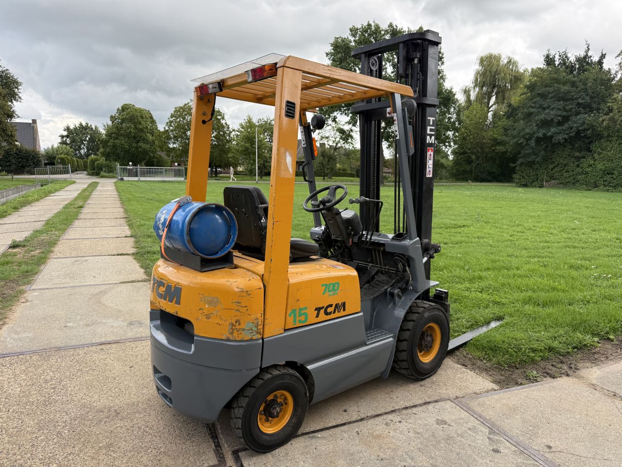 TCM 1800KG LPG heftruck luchtbanden 3e functie automaat