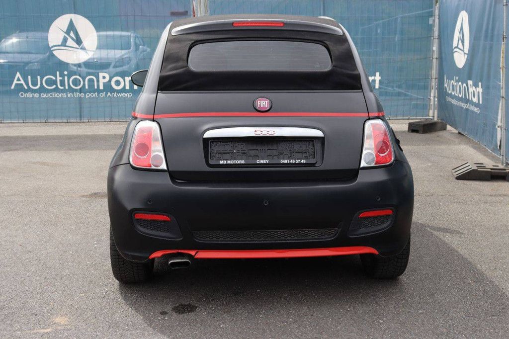 Passenger car Fiat 500c Petrol 85hp 2015 (Margin)