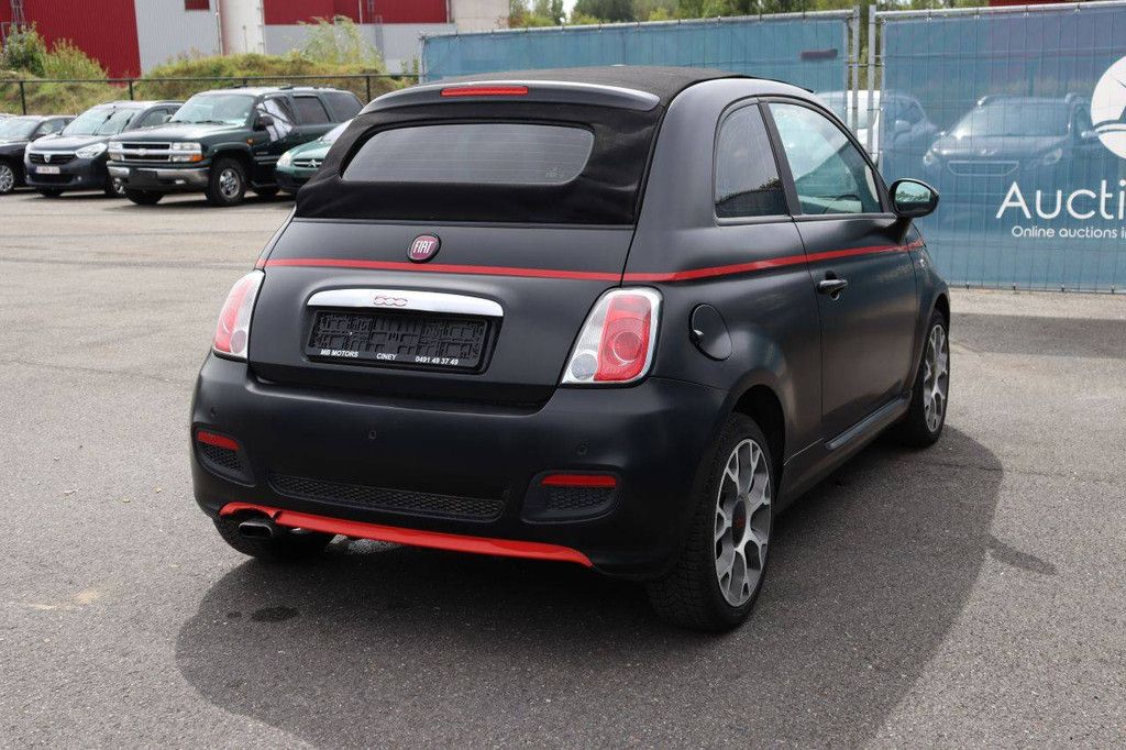 Passenger car Fiat 500c Petrol 85hp 2015 (Margin)