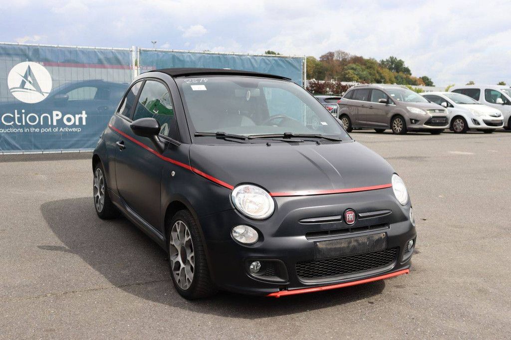 Passenger car Fiat 500c Petrol 85hp 2015 (Margin)