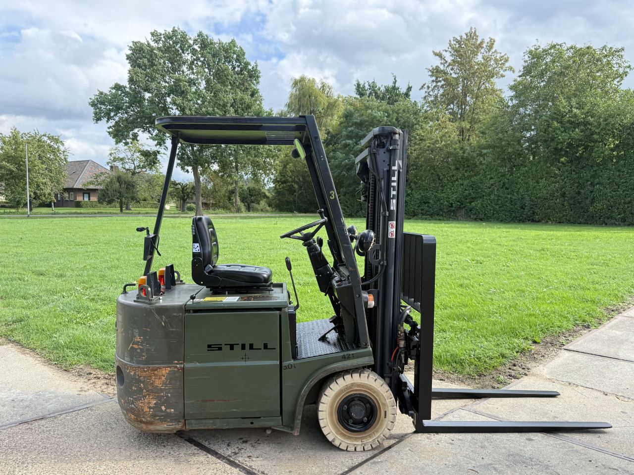 Still 1500KG 1400uur 3-delig Sideshift 191cm ex leger