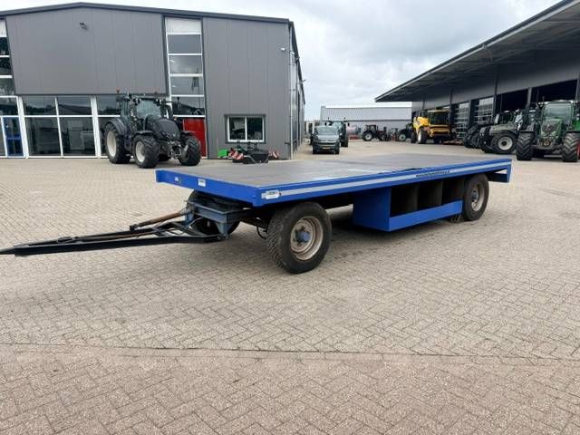 Record PLW 12 ton platte wagen, trailer