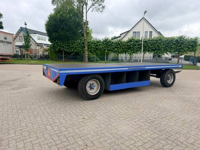 Record PLW 12 ton platte wagen, trailer